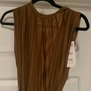 Zara pleated jumpsuit